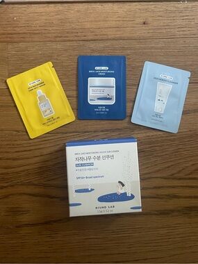 Round Lab - Birch Juice Moisturizing UVLOCK Sun Cushion SPF 50 + 3 Samples